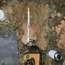 Yard leak repair